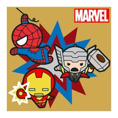 마블 캐릭터 그리기 DIY세트 가와이 20 x 20 cm, 어벤져스2, 1개