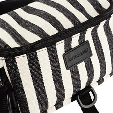 AMYLOVESPET 解放雙手臀部條紋, 黑色的, 1個