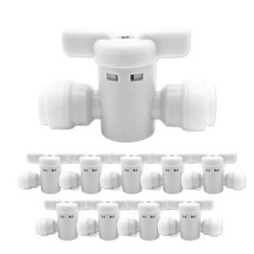 아쿠아테라 수족관 수량조절 밸브 에어호스 10개