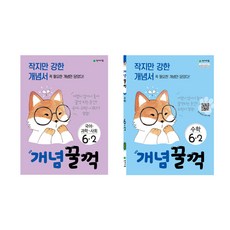 2020 개념 꿀꺽 수학 국어 과학 사회 6-2 전2권, 천재교육