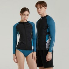 TUBE TREE 拉鍊式印花泳衣2入組, 混色