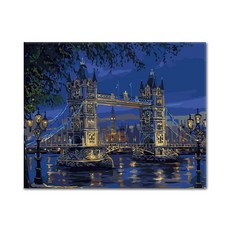 ADICO DIY 繪畫倫敦塔橋 L64 50x40