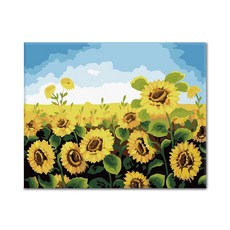 ADICO DIY畫向日葵田PW01, 混色