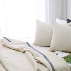 素色人造絲夏季薄被, 淺褐色