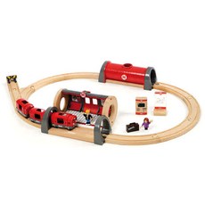美國 BRIO 地鐵火車遊戲電動玩具組 33513, 混合色