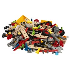 美國 BRIO Builder 創意組裝玩具套組 270件 34589, 混合色, A