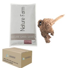 naturefarm Sand RED salt deep 오푸와유목 바닥재 세트 4kg, 1개