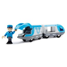 美國 BRIO 旅行電動火車玩具 33506, 混合顏色