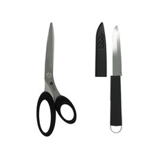 GENIAL 烹飪用具 B型 黑色 2款組, 不鏽鋼銀 霧面黑