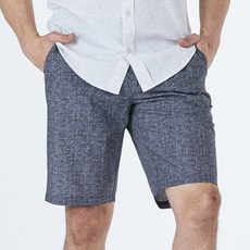 kantukan 男款防皺透氣網眼印花短褲 Z208