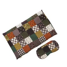 PAT-N-ZZIM 糙米腹部熱敷袋 + 橡果外罩 + 糙米眼部熱敷袋組合, 1套