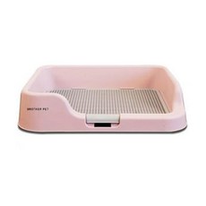 BROTHER PET 狗狗廁所便盆, 粉灰色, 1個