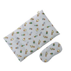 PAT-N-ZZIM 糙米腹部熱敷袋 + 仙人掌外罩 + 糙米眼部熱敷袋套組, 1套