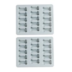 Owen骨頭製冰盒, 藍色, 2個