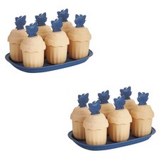 오웬 케익 아이스몰드, 6구 블루, 2개