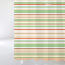 디자인수풀 sc884 샤워커튼 L + 플라스틱 고리 세트, 1세트