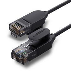 유그린 울트라 슬림 CAT6A 기가 랜선, 1개, 1m