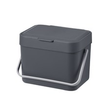 litem. 里特 韓國製懸掛式垃圾桶, 深灰色, 1個