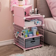 가팡 가벼운 5단 보조 수납장 O 핑크, 1개
