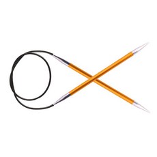 KnitPro Zing系列彩色金屬固定式輪針, 1個