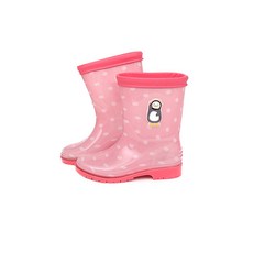 Giant Peng 兒童簡約圓點雨靴 10003