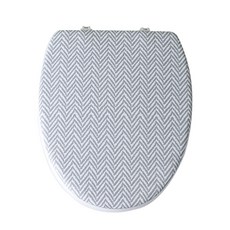 Clean Life鋸齒形軟馬桶蓋, 混色, 1個