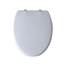 Clean Life現代柔軟馬桶蓋, 白色的, 1個