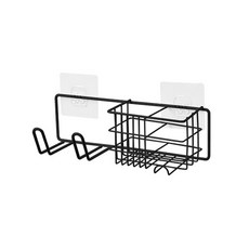 윈프라이스 다용도 드라이기 선반, 블랙, 1개