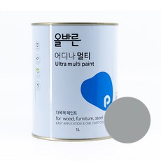 페인트인포 올바른 어디나 멀티 페인트, 내추럴그레이, 1L, 1개