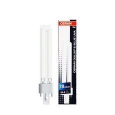 OSRAM 歐司朗 Knockdown KKD-2200 卡特彼勒燈 DULUX S 9W UV-A, 藍色