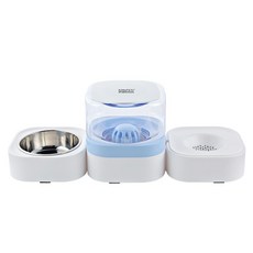 PASTEL PET 寵物粉彩雙用半自動淨水機, 藍色, 1個