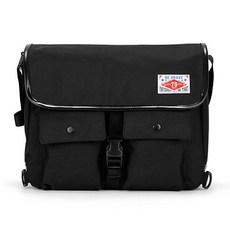 phips 復古郵差包, 黑色