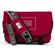 Phipps Essential 斜挎包輕巧編輯, 淺酒紅色