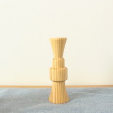 콩 K Items 우드 촛대, D