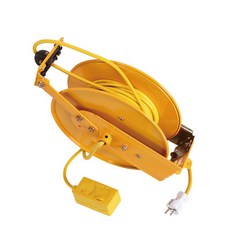 Reeltec 彈簧自動捲繞式電纜自動卷線器插座 2 端口 ER320N, 1個