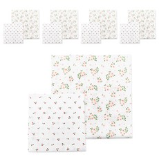 Cordi-i 竹纖維印花方巾*5入+手帕*5入