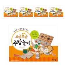 유니아트 종이생각 주방놀이, 혼합색상, 5개
