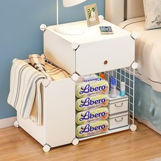 가팡 가벼운 보조 수납장 화이트 V, 1개