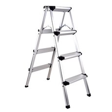 오엠티 접이식 A형 광폭 사다리 4단 OLD-FD98 98cm, 1개