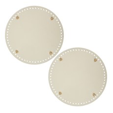 Brandyan Sokobal 圓形包底 3號 編織工具, 香草色, 2個