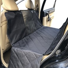 Wel Love狗狗後座汽車座椅, 黑色的, 1個