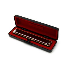 MIWHA C調專業22孔福音口琴八度, 單品, 銀