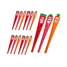 ibis 動物搖擺中性筆 0.5mm CR1519 3款 x 5入, 西瓜豬, 草莓熊貓, 胡蘿蔔兔子, 1套