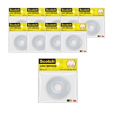 3M Scotch 雙面膠帶 12mm*10m, 10入, 透明