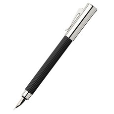 GRAF VON FABER-CASTELL Tamisio 鋼筆, F, 黑色