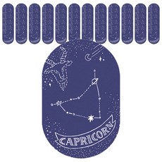 Stary 摩羯座貼紙, 混色, 100個