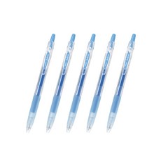 파이롯트 쥬스 젤잉크펜 0.38mm, 라이트블루, 5개