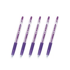 파이롯트 쥬스 젤잉크펜 0.38mm, 그레이프, 5개