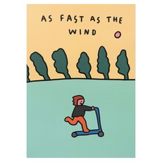 ZERO PER ZERO A3海報, 13 滑板車, 1入