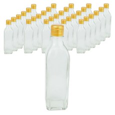 GAIN global 方形麻油瓶300ml+一觸蓋金色套裝, 31組